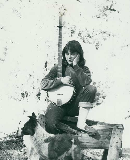 A Lifetime Friend - Etsa with an ODE Banjo, circa 1962